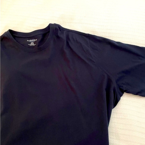 Harbor Bay Men's Navy Tee Shirt - Picture 3 of 3